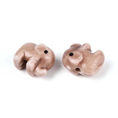 Handmade Porcelain Ceramic Beads PORC-T133-27D-1