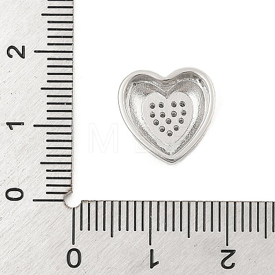 Brass Micro Pave Cubic Zirconia Slide Charms ZIRC-I068-07P-1