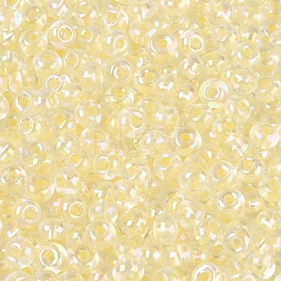 FGB Inside Colours Transparent Glass Seed Beads SEED-T009-01H-1