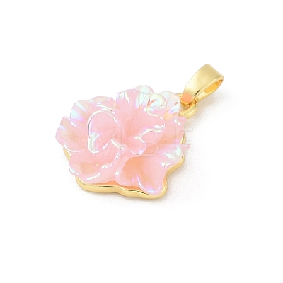 UV Plating Brass Pendants KK-R213-15G-03-1