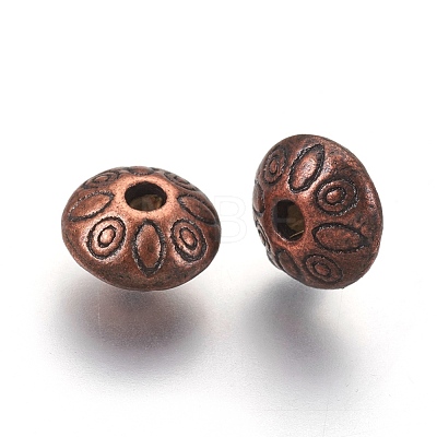 Tibetan Style Alloy Spacer Beads X-RLF10978Y-NF-1