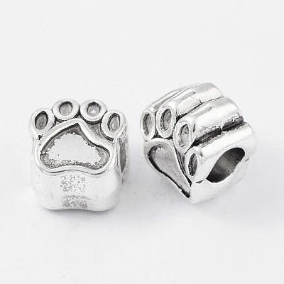 Tibetan Style European Beads LS-MPDL-6160-AS-RS-1