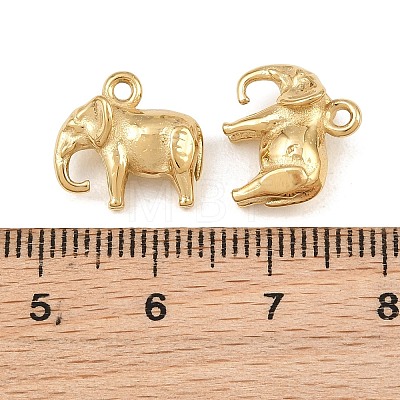304 Stainless Steel Charms SA-CBA02E8-09G-1