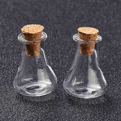 Glass Cork Bottles AJEW-O032-01A-1