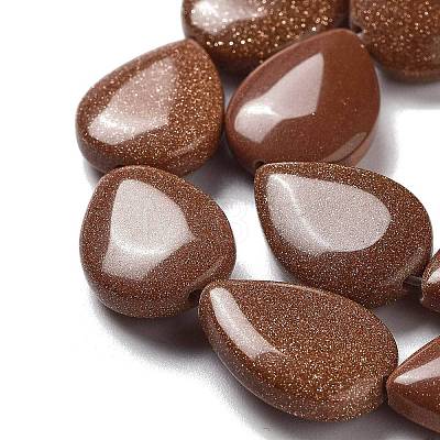 Synthetic Goldstone Beads Strands G-P528-L15-01-1
