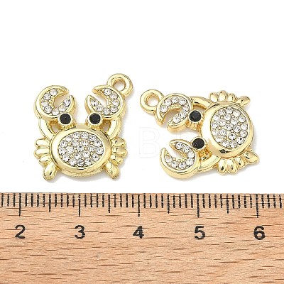 Alloy Crystal Rhinestone Pendants FIND-G108-04A-G-1