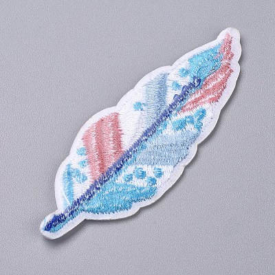 Computerized Embroidery Cloth Iron on/Sew on Patches DIY-G015-11-1
