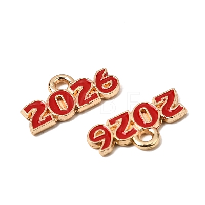 Alloy Enamel Pendants ENAM-D319-01KCG-07-1