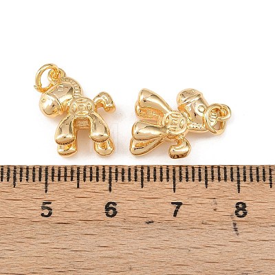 Brass Charms KK-H524-16G-1