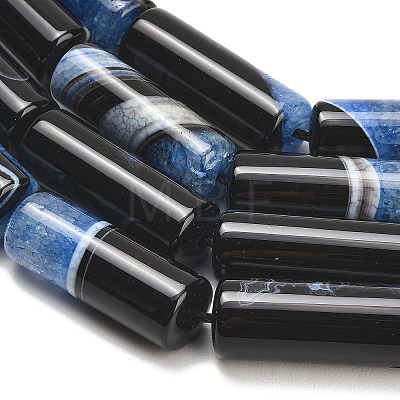 Natural Agate Beads Strands GG-L001-A01-01I-1