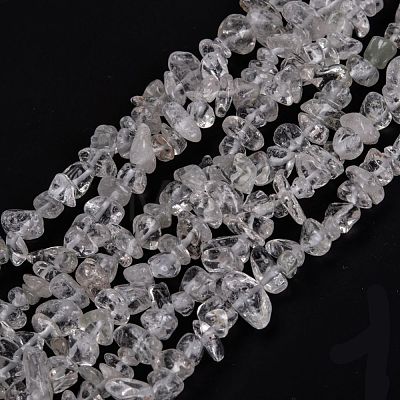 Natural Quartz Crystal Beads Strands G-G011-03-1