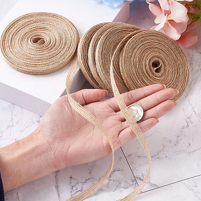 Burlap Fabric Ribbon OCOR-TAC0006-30A-1