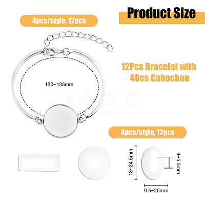 DIY Blank Link Bracelet Making Kit BJEW-AB00022-1