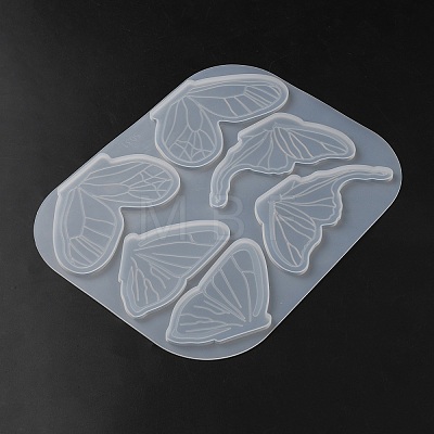 DIY Butterfly Hair Clip Silicone Molds DIY-TAC0025-34-1