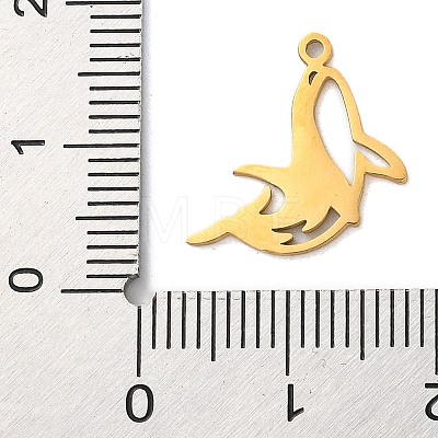 304 Stainless Steel Charms STAS-S138-01G-01-1