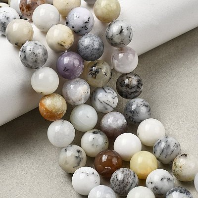 Natural Pink Opal Beads Strands G-RM250109-C4-1