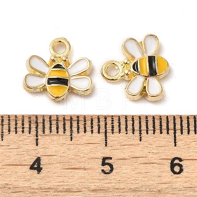 Alloy Enamel Charms X-ENAM-Q507-10G-1