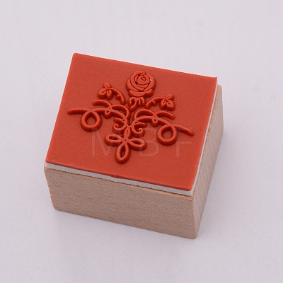Wooden Stamps DIY-WH0177-76B-1