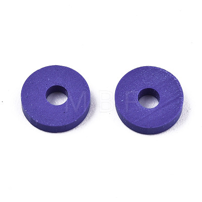 Handmade Polymer Clay Beads CLAY-Q251-8.0mm-100-1