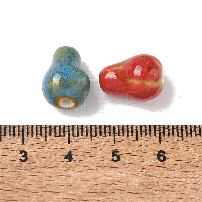 Vintage Handmade Porcelain Beads PORC-C012-04-1