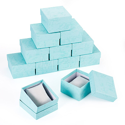 Rectangle Paper Jewelry Gift Boxes CON-TAC0010-91E-1