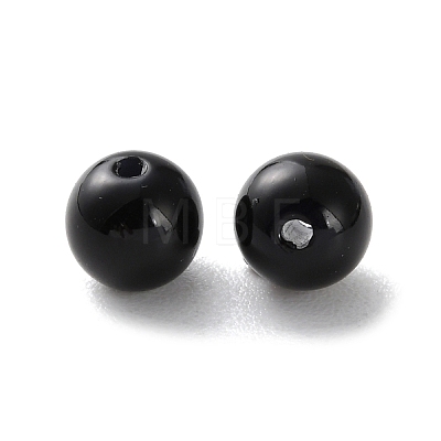 Plastic Imitation Pearl Beads FIND-M059-01B-04-1