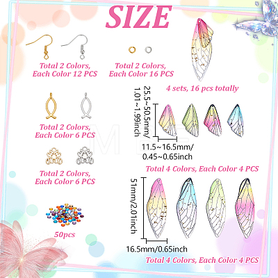 DIY Earring Making Kits DIY-GA0009-84-1
