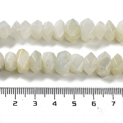 Natural White Moonstone Beads Strands G-D091-A11-1