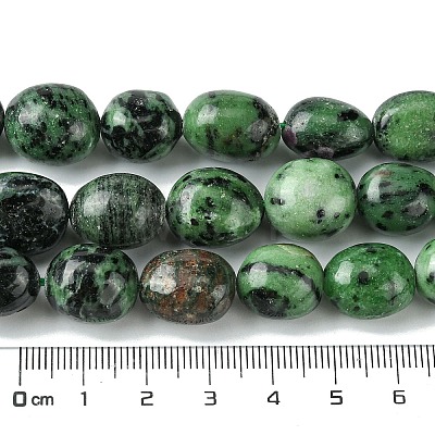 Natural Ruby in Zoisite Beads Strands G-G117-A02-02-1