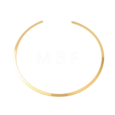 304 Stainless Cuff Choker Necklaces SA-CBA725A-22G-1