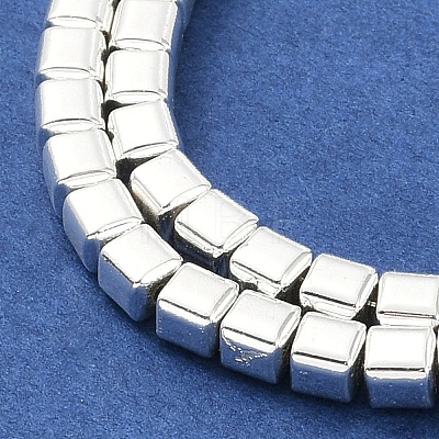 Electroplated Synthetic Non-Magnetic Hematite Beads Strands G-U003-18B-01-1