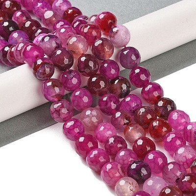 Natural Agate Beads Strands G-M437-C01-01E-1