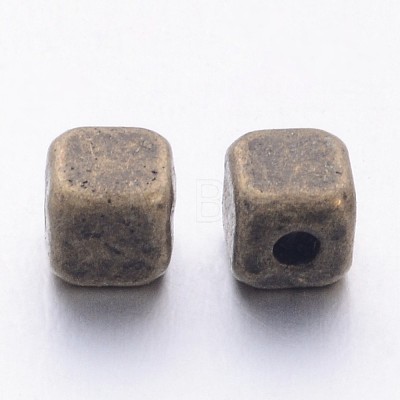 Tibetan Style Alloy Spacer Beads K0NP1071-1