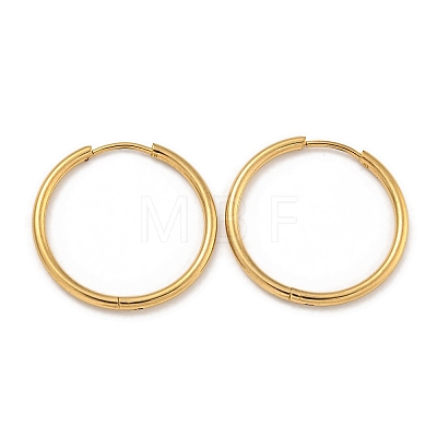 PVD Vacuum Plating 304 Stainless Steel Huggie Hoop Earrings for Women EJEW-F280-07D-G-1