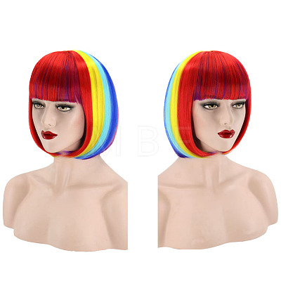 Short Bob Cosplay Wigs OHAR-I015-24C-1