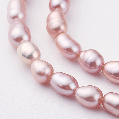 Natural Cultured Freshwater Pearl Beads Strands PEAR-G007-01-01-1