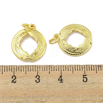 Rack Plating Brass Pendants KK-I711-05G-1