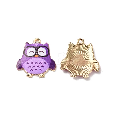 Alloy Enamel Pendants ENAM-C020-01-1