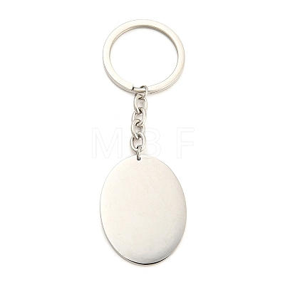 Tarnish Resistant 304 Stainless Steel Keychain STAS-H405-17P-1
