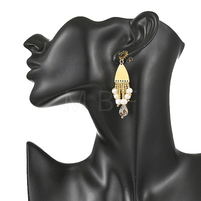 316L Surgical Stainless Steel Chandelier Earrings EJEW-MZ00767-1