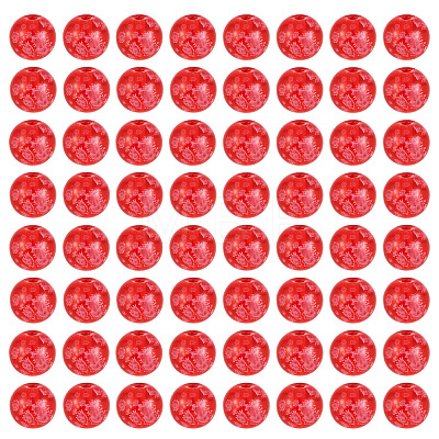 80Pcs Handmade Transparent Lampwork Beads FIND-TAD0001-04D-1