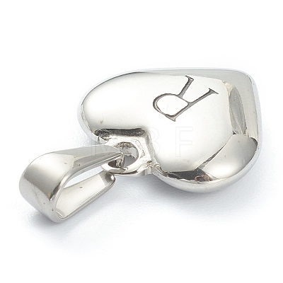 304 Stainless Steel Pendants STAS-P278-01R-P-1