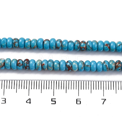 Synthetic Imperial Jasper Dyed Beads Strands G-K343-C39-04-1