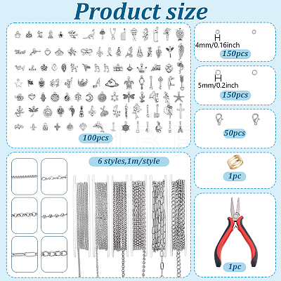 DIY Jewelry Making Kits DIY-ME0003-28-1