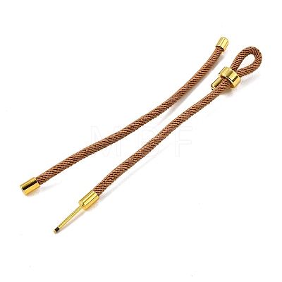 Braided Nylon Cord Bracelet Making MAK-A017-D03-15G-1