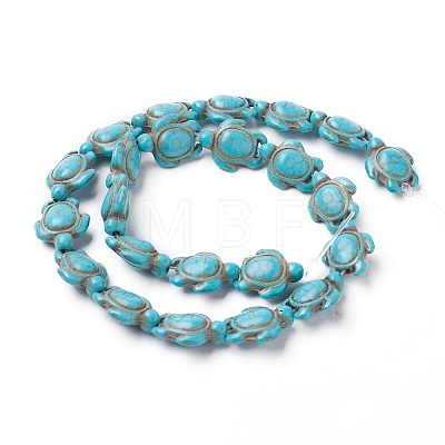 Synthetic Turquoise Beads Strands TURQ-L029-04-1