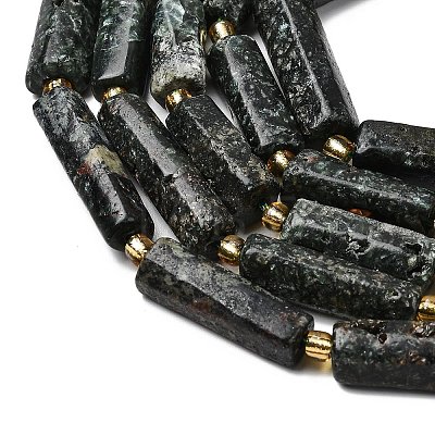 Natural Serpentine Beads Strands G-D353-A05-1-1