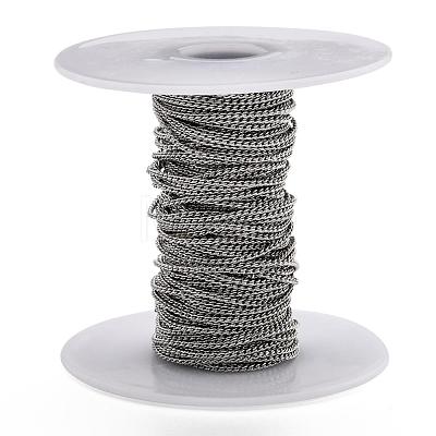304 Stainless Steel Serpentine Chains CHS-L001-161-1
