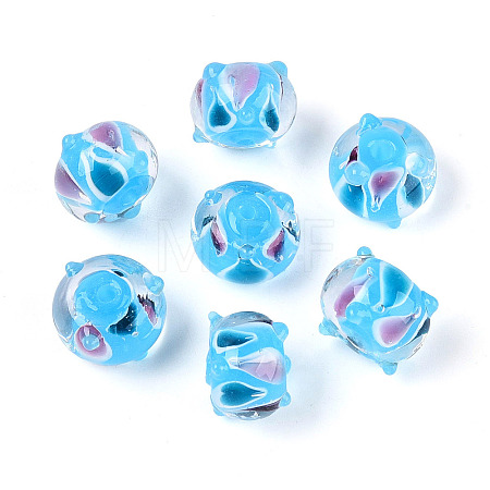Handmade Lampwork Beads LAMP-N038-03D-1