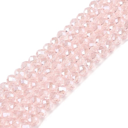 Electroplate Glass Beads Strands EGLA-A044-T3mm-A22-1